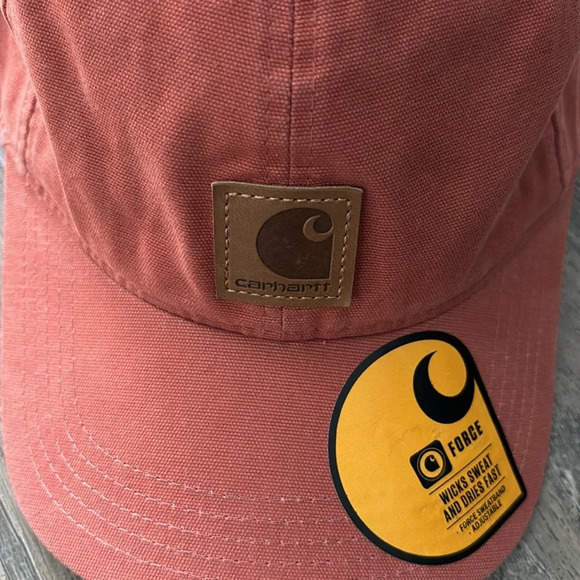 Carhartt Force Sweatband Canvas Cap 100% cotton,fast dry,hook/loop,tonal logo - Picture 2 of 7